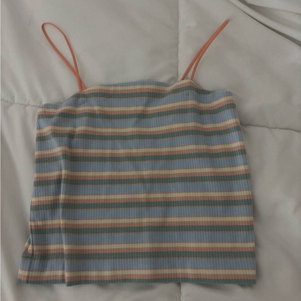 American Eagle multi colored crop top